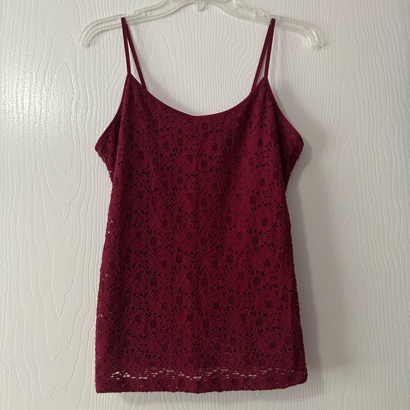 Candie's Tops - Candies Juniors Scoopneck Lace Cami